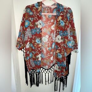 Double Zero Floral coverup